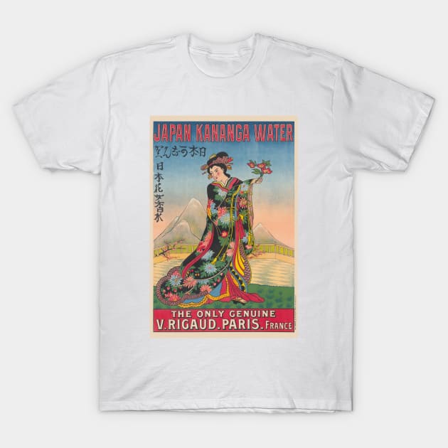 Japan Kananga Water Vintage Poster 1906 T-Shirt by vintagetreasure